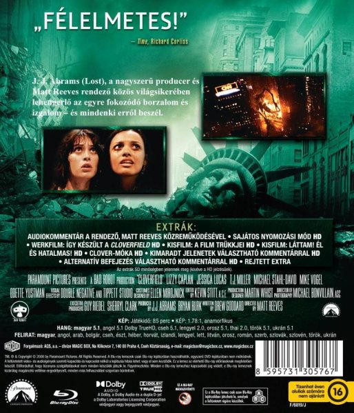 detail Monstrum - Blu-ray (maďarský obal)