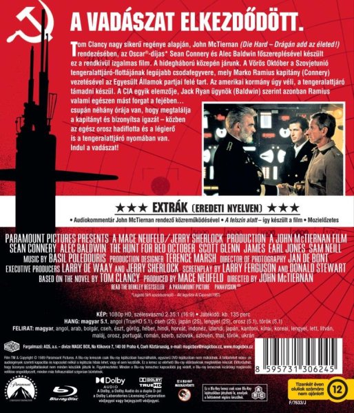 detail Hon na ponorku - Blu-ray (maďarský obal)