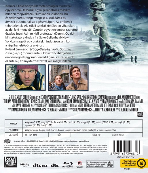 detail Den poté - Blu-ray (maďarský obal)