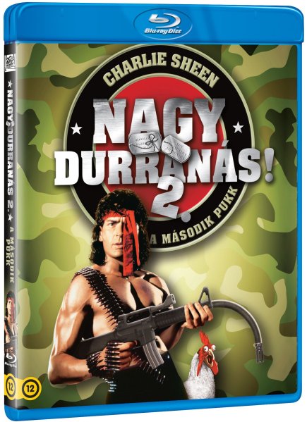 detail Žhavé výstřely 2 - Blu-ray (maďarský obal)