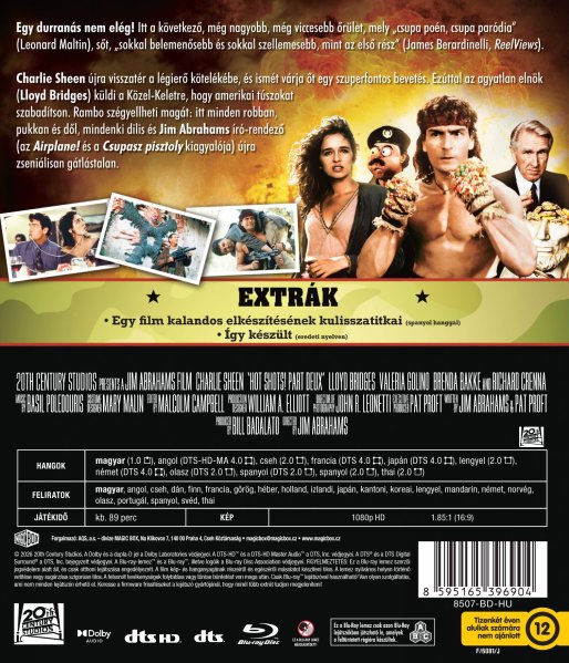 detail Žhavé výstřely 2 - Blu-ray (maďarský obal)