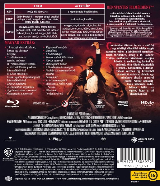 detail Constantine - Blu-ray (maďarský obal)