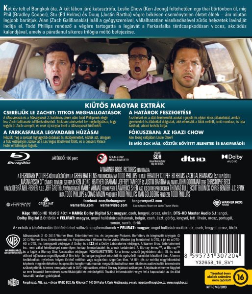 detail Pařba na třetí - Blu-ray (maďarský obal)