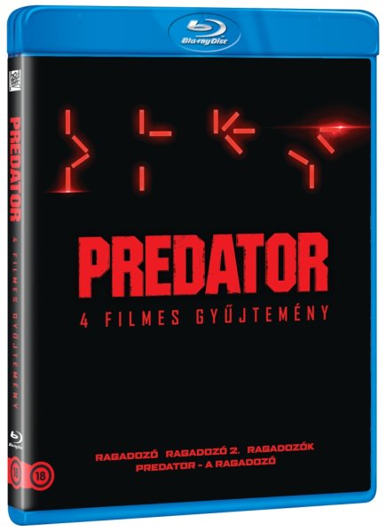 detail Predátor 1-4 kolekce - Blu-ray 4BD (maďarský obal)