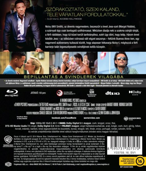 detail Focus - Blu-ray (maďarský obal)