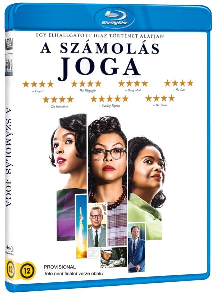 detail Skrytá čísla - Blu-ray (maďarský obal)