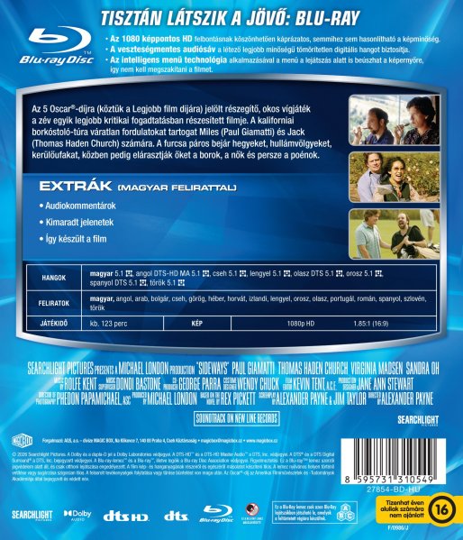 detail Bokovka - Blu-ray (maďarský obal)