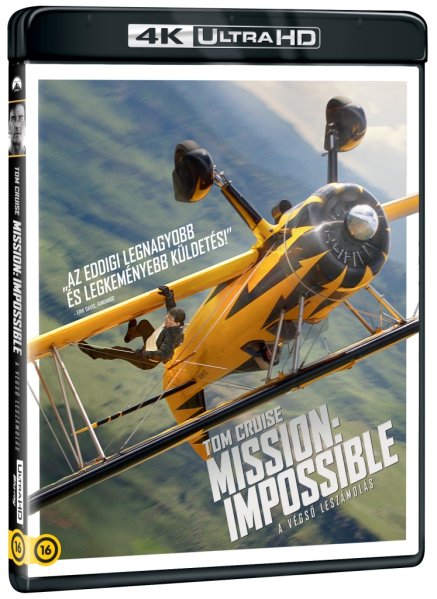 detail Mission: Impossible Poslední zúčtování - 4K Ultra HD Blu-ray (maďarský obal)
