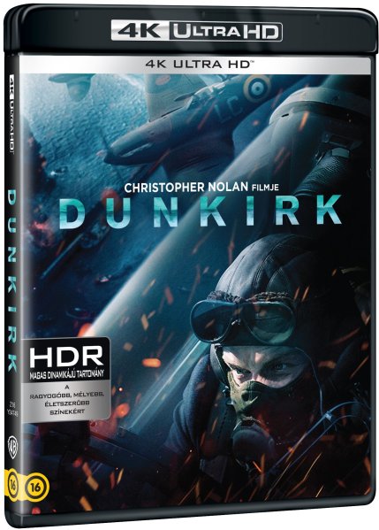 detail Dunkerk - 4K Ultra HD Blu-ray (maďarský obal)