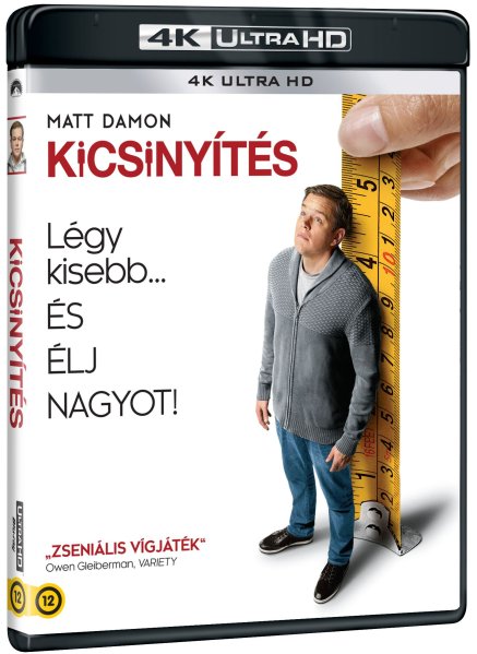 detail Zmenšování - 4K Ultra HD Blu-ray (maďarský obal)