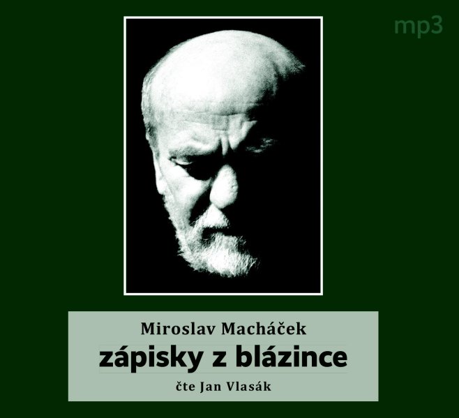 detail Zápisky z blázince - CD/MP3 audiokniha
