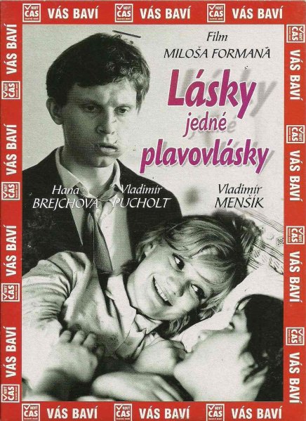 detail Lásky jedné plavovlásky - DVD pošetka