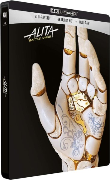detail Alita: Bojový Anděl - 4K Ultra HD Blu-ray Steelbook