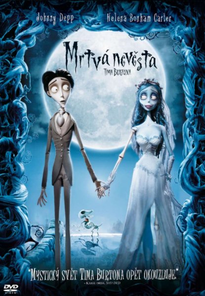 detail Mrtvá nevěsta Tima Burtona - DVD