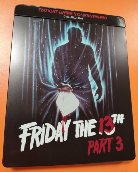 detail Pátek třináctého 3 (40. výročí) - Blu-ray + DVD Steelbook (bez CZ) OUTLET