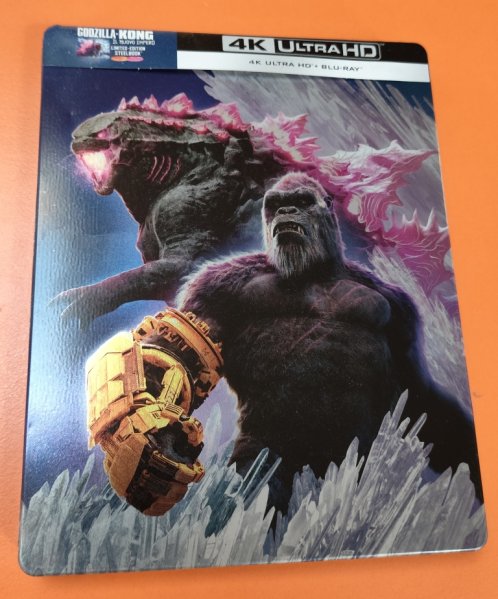 detail Godzilla x Kong: Nové impérium - 4K UHD Blu-ray Steelbook Blue OUTLET