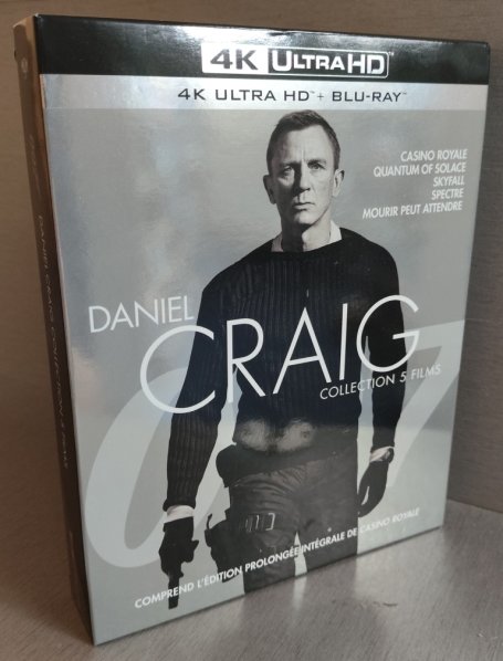 detail James Bond: Daniel Craig kolekce - 4K UHD Blu-ray (5BD) OUTLET