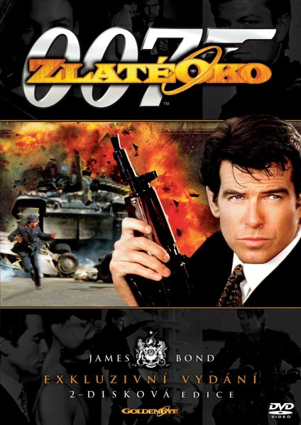 detail BOND - ZLATÉ OKO - DVD