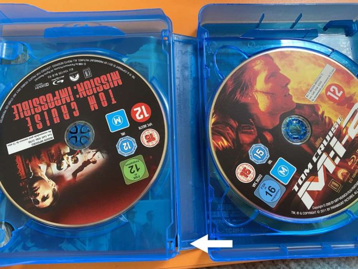 detail Mission Impossible Quadriloy 1-4 (Kolekce 4 BD) - Blu-ray bez cz - outlet
