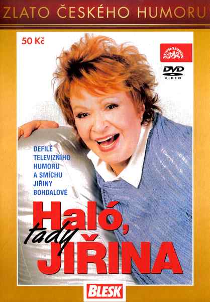 detail Jiřina Bohdalová: Haló, tady Jiřina - DVD pošetka