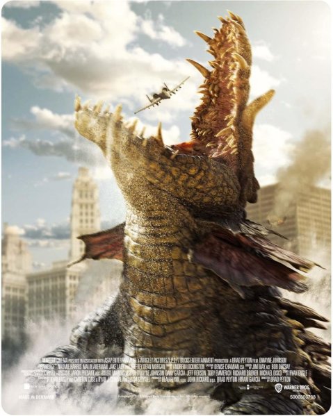 detail Rampage Ničitelé - 4K UHD + BD Steelbook (Japanese Artwork) bez CZ