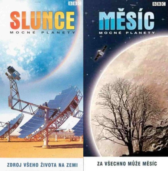 detail Slunce + Měsíc - 2DVD pošetky