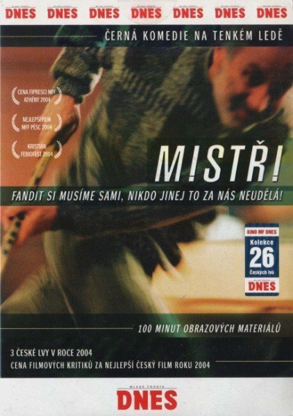 detail Mistři - DVD pošetka
