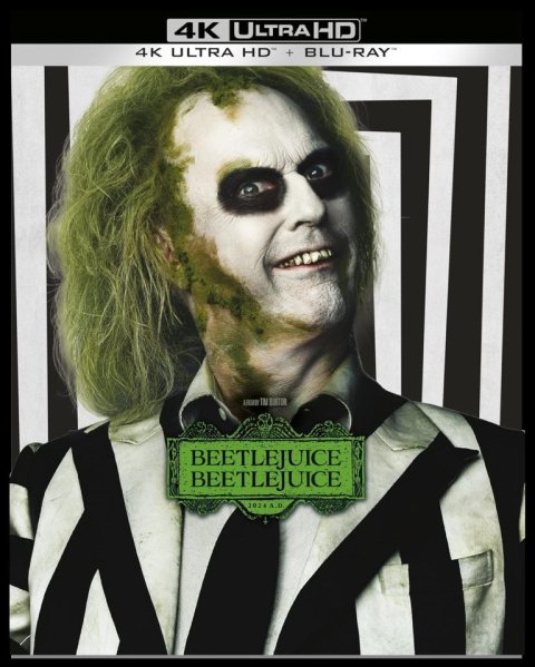 detail Beetlejuice Beetlejuice - 4K UHD + Blu-ray Steelbook (bez CZ)