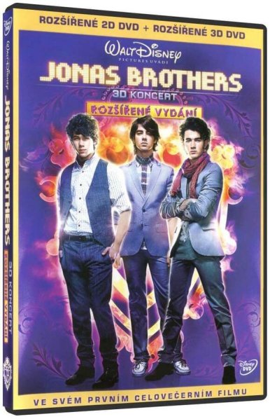 detail Jonas Brothers: 3D koncert - 2DVD