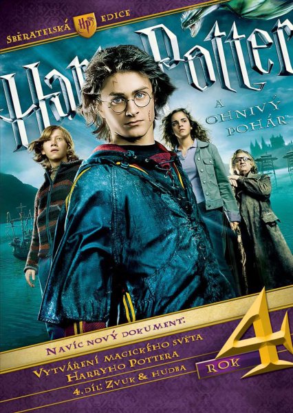 detail Harry Potter 4 a Ohnivý pohár - 3 DVD