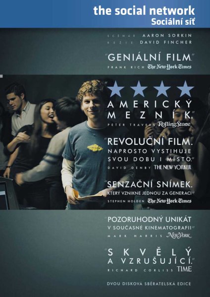 detail Sociální síť - 2DVD
