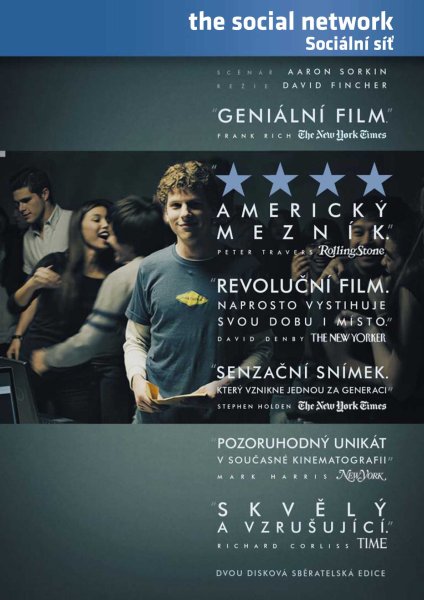 detail Sociální síť (The Social Network) - DVD