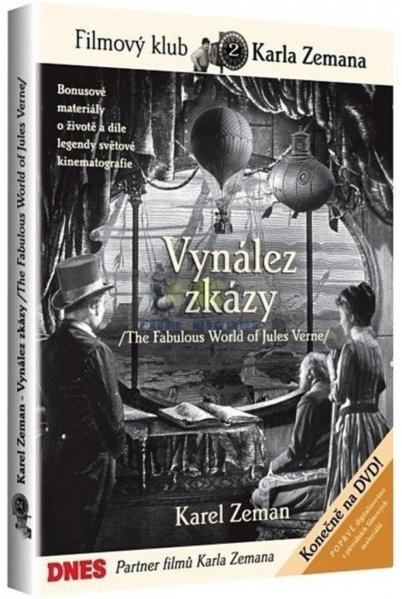 detail Vynález zkázy - DVD digipack