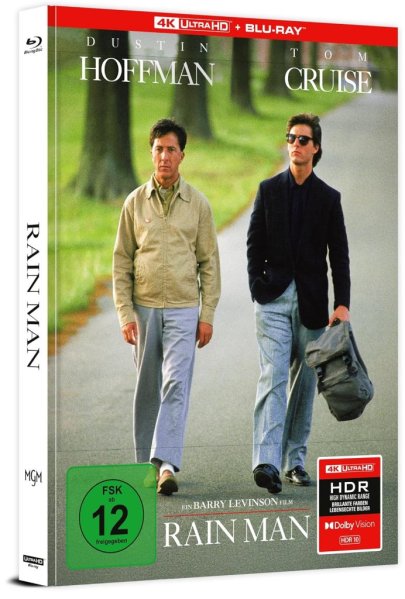 detail Rain Man - 4K Ultra HD + Blu-ray Mediabook (bez CZ) DE obal