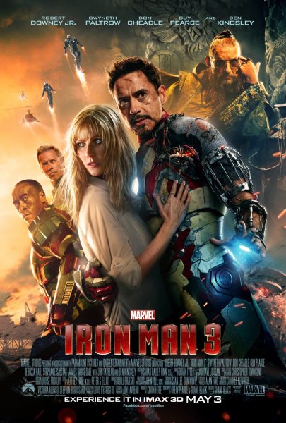 detail Iron Man 3 - DVD