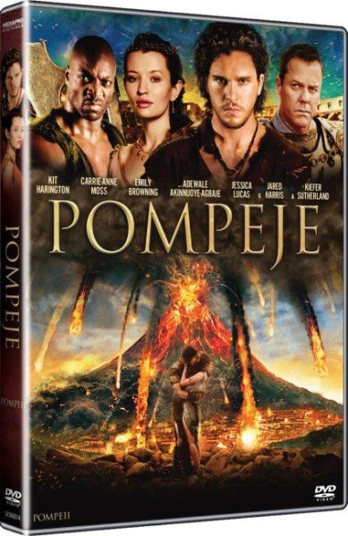 detail Pompeje - DVD