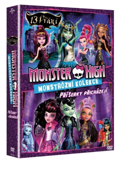 detail Monster High: Monstrózní Kolekce - 2 DVD