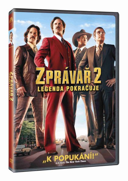 detail Zprávař 2: Legenda pokračuje - DVD