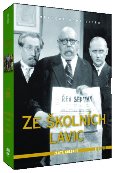 detail Ze školních lavic - Zlatá kolekce - 4DVD