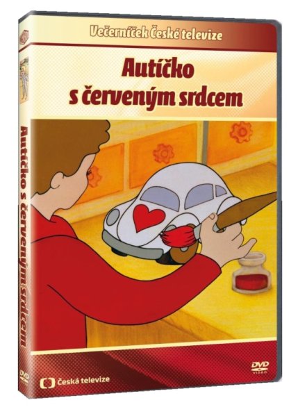 detail Autíčko s červeným srdcem - DVD