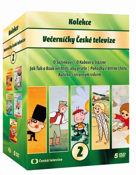 detail Večerníčky Kolekce 2 - 5 DVD