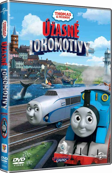 detail MAŠINKA TOMÁŠ: ÚŽASNÉ LOKOMOTIVY - DVD (Lokomotiva Tomáš)