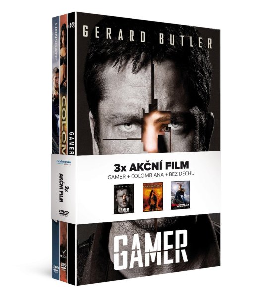 detail 3x Akční film (3DVD): Gamer + Colombiana + Bez dechu