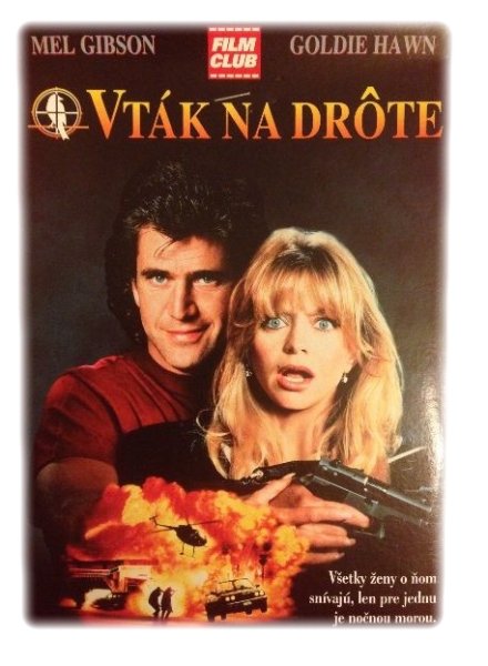 detail Pták na drátě - DVD pošetka