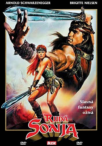 detail Rudá Sonja - DVD pošetka