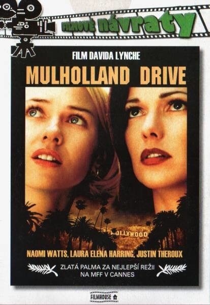 detail Mulholland Drive - DVD pošetka
