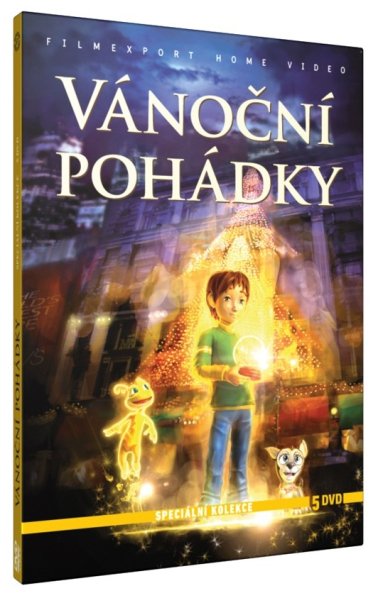 detail Vánoční pohádky - 5DVD pošetky