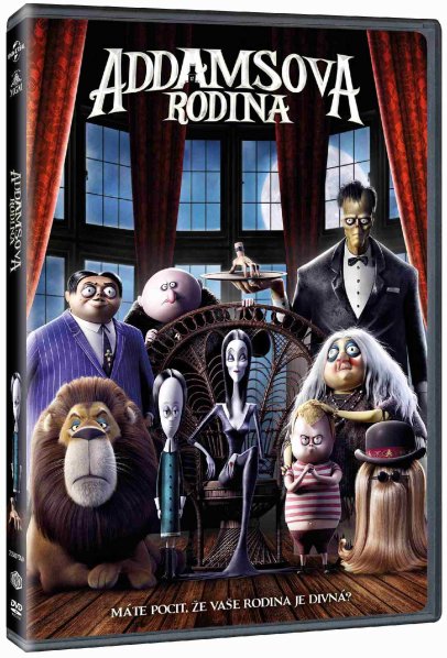detail Addamsova rodina - DVD