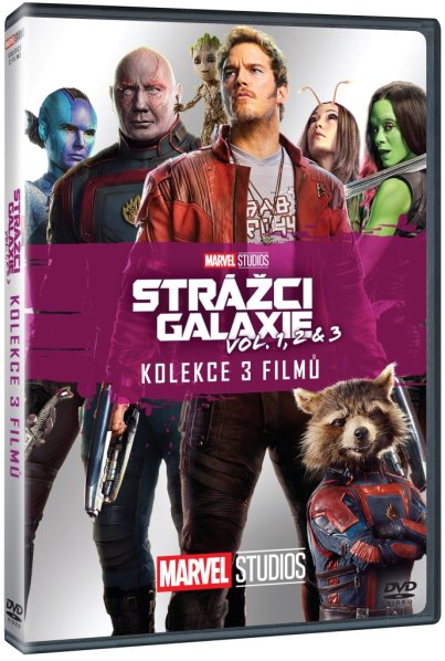 detail Strážci Galaxie 1-3 kolekce - 3DVD