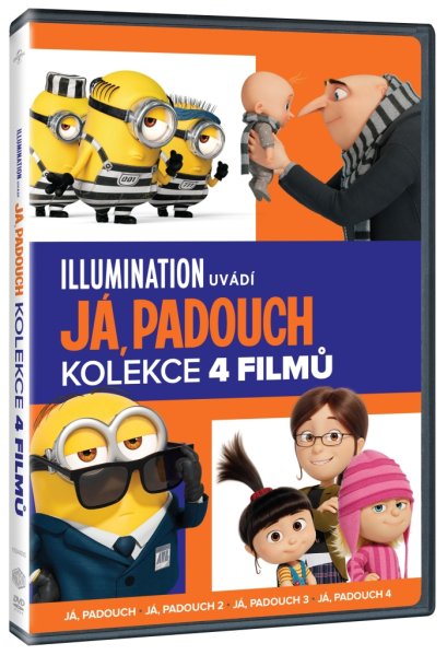 detail Já, padouch 1-4 kolekce - 4DVD